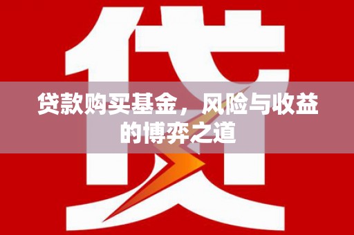 曲靖贷款购买基金，风险与收益的博弈之道