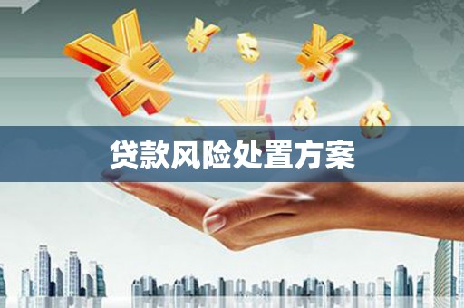 曲靖贷款风险处置方案