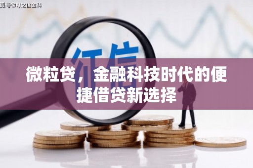 曲靖微粒贷，金融科技时代的便捷借贷新选择