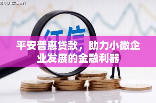 曲靖平安普惠贷款，助力小微企业发展的金融利器